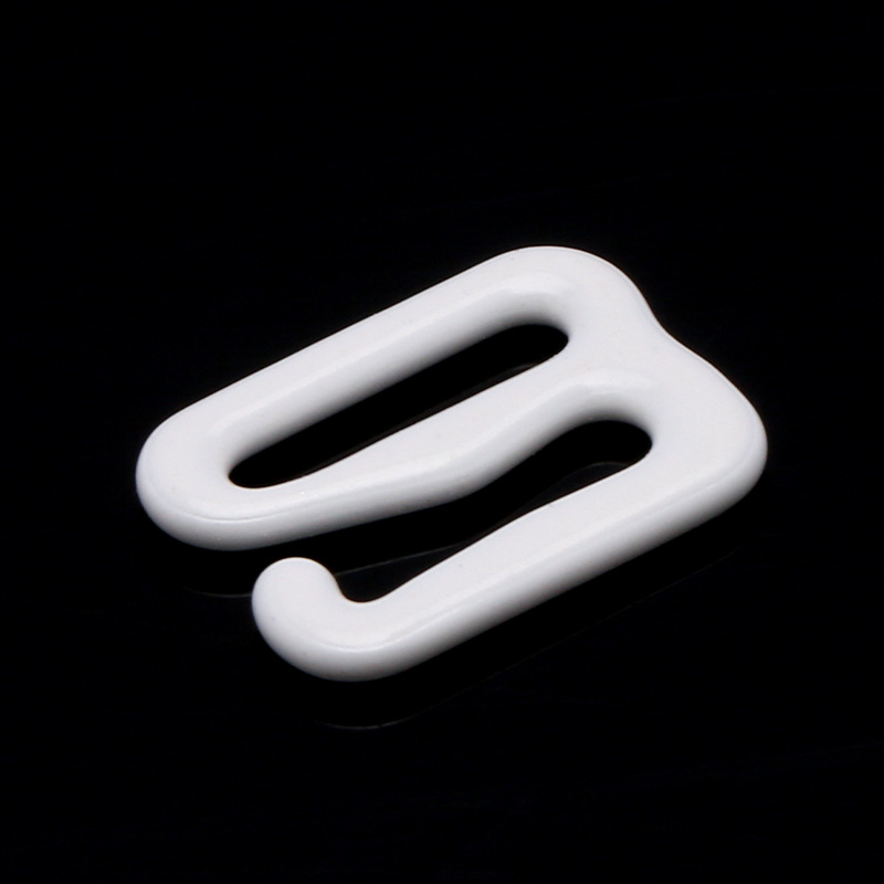 03#Nine-shaped rubberized white inner diameter 1.2cm