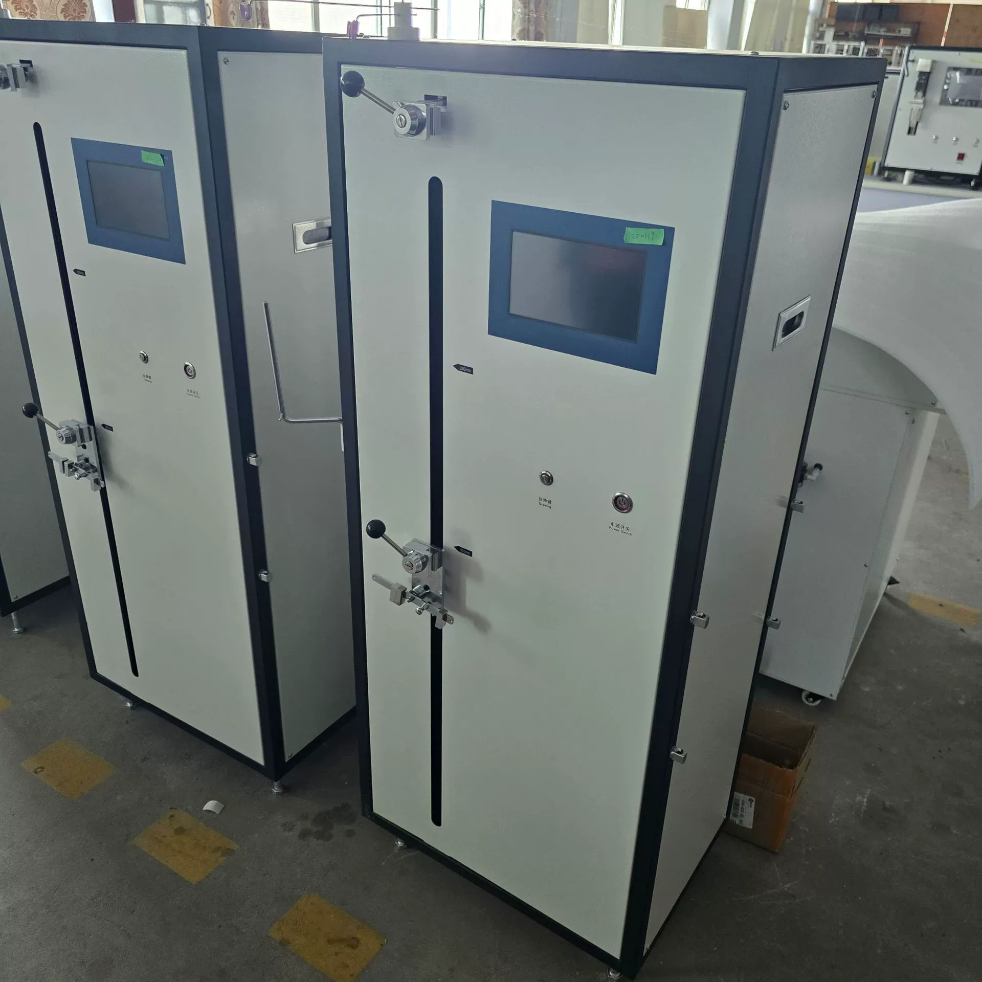 Производители обрабатывают цифровой измеритель прочности однонитевой пряжи YG061F