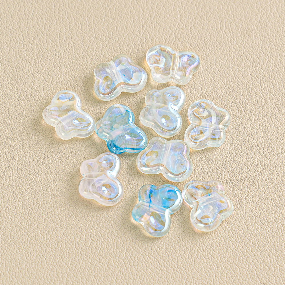 Cuentas de Mariposa Transparentes Heidi Cloud Mist, Cadena para Teléfono, Cuentas Sueltas para DIY, Pulsera de Cristal, Accesorios Pequeños al por Mayor image 6