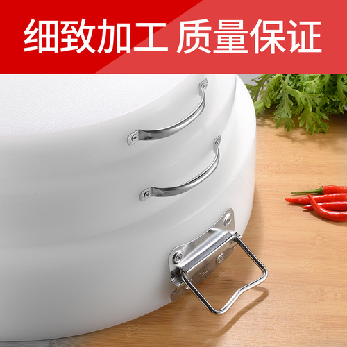 Kitchen round plastic cutting board with handle, chopping board, chopping board, sticky board, meat pier, knife board, chopping board, processing and processing