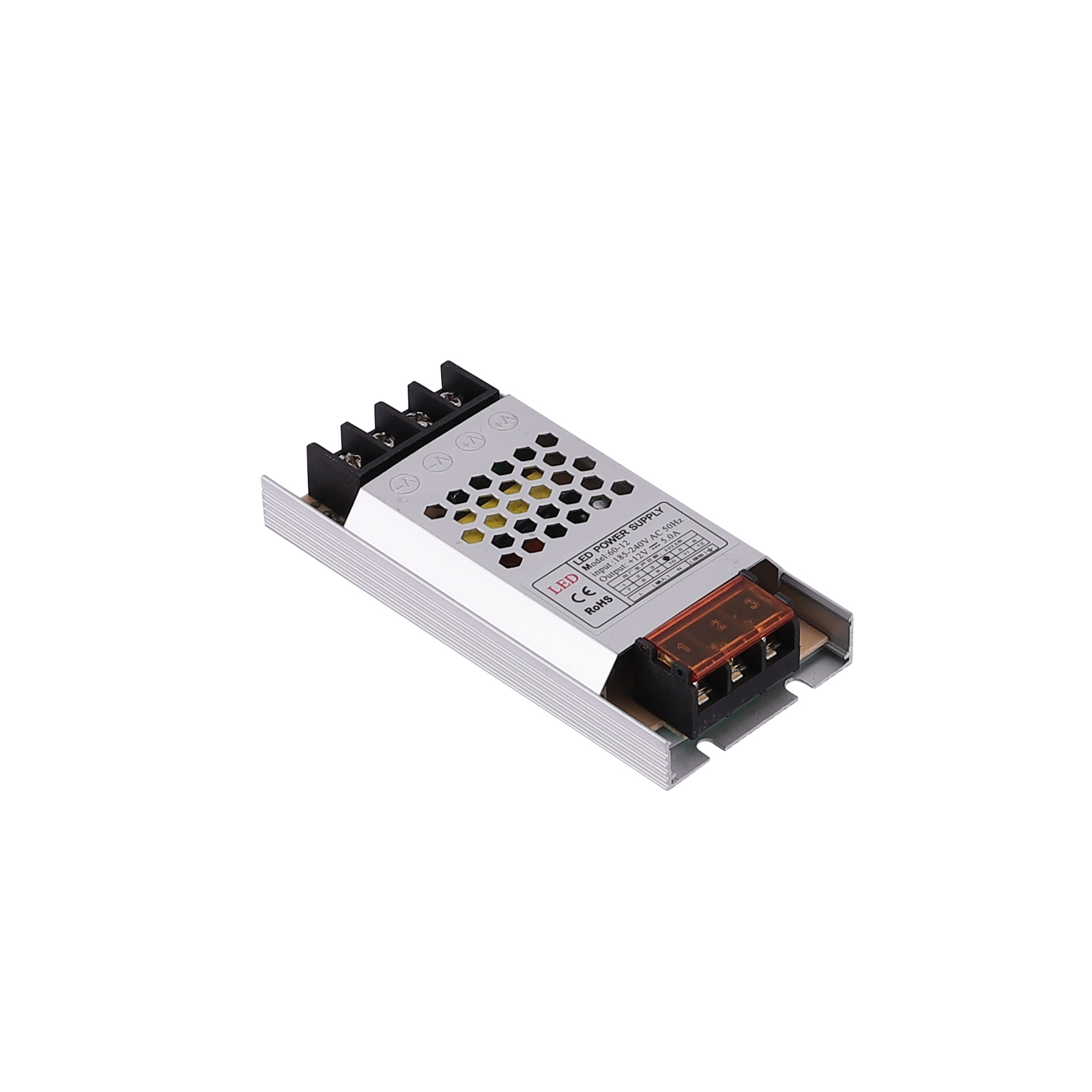 12V ultra-thin light box switch power supply LED low-voltage light bar transformer 24V silent long bar constant voltage drive power