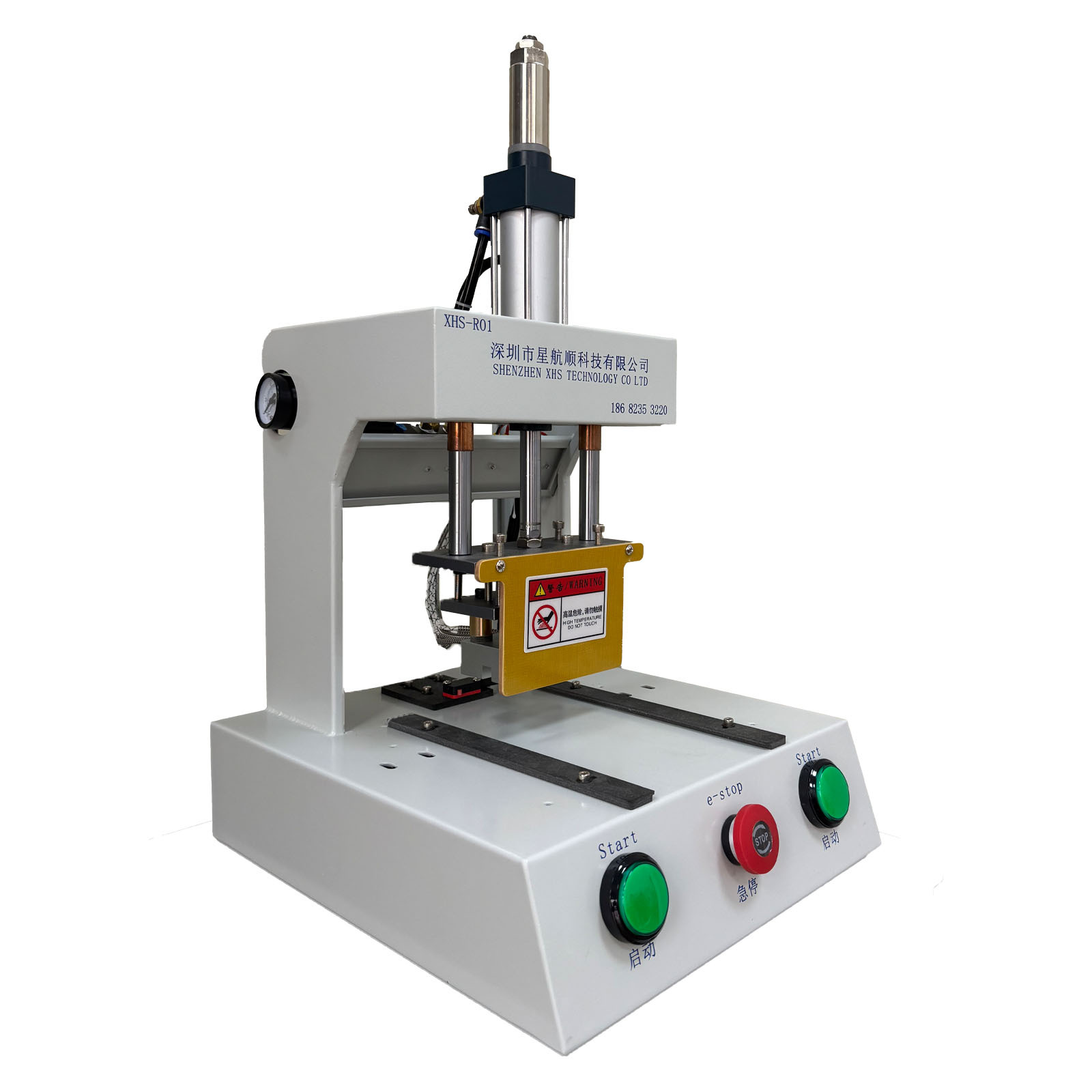 Cross-Border Pneumatic Heat Press Machine for Plastic Phone Case Shaping and Electronic Product Hot Melt Welding Heatpressmachine 3