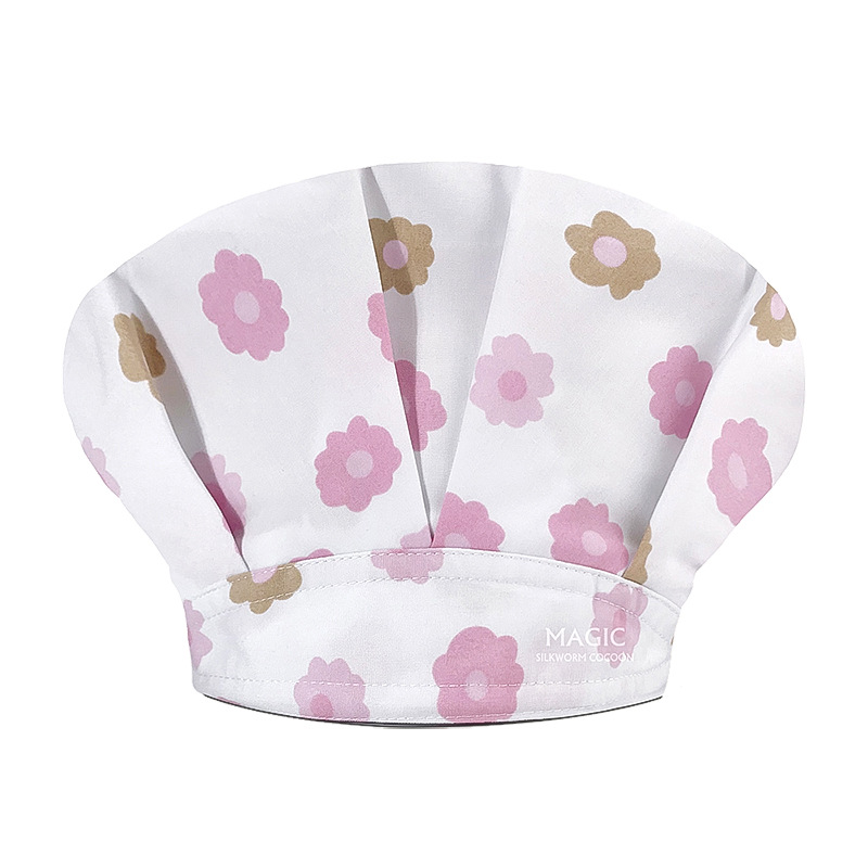 Un gran número de en stock de gama alta de algodón impreso tapa de cirugía oral dental hembra doctor enfermera Pelo Largo cerrado dedo del pie gorra mullida