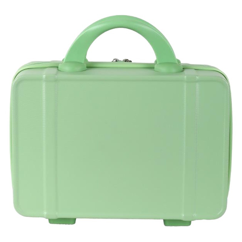 Caja cosmética pequeña personalizada Mini maleta pequeña Bolsa de almacenamiento de maleta de 14 pulgadas Caja de contraseña de maleta portátil