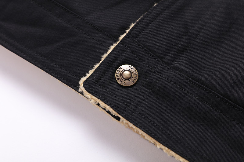 Men's Fleece-lined Workwear Jacket Casual Spring Autumn Blazer_voghion.com