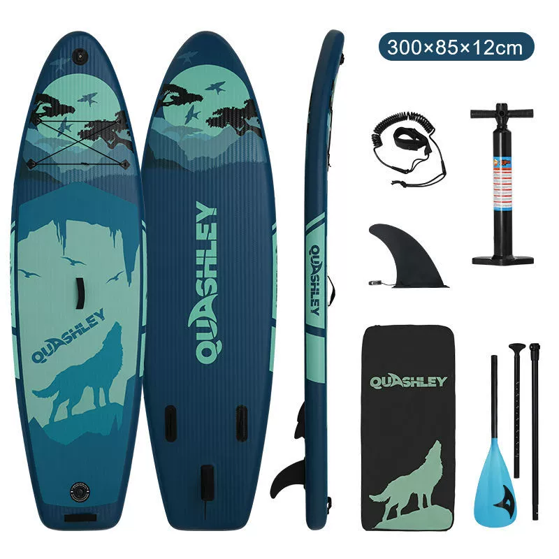 Inflatable stand‑up paddle board (Favorite) — thickened racing SUP, multiple designs, some sets include accessories