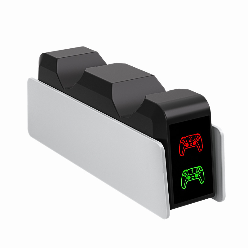 PS5ゲームコントローラー充電スタンド デュアルコントローラー充電ベース PS5コントローラー急速充電スタンド P5アクセサリー コントローラー充電器|undefined