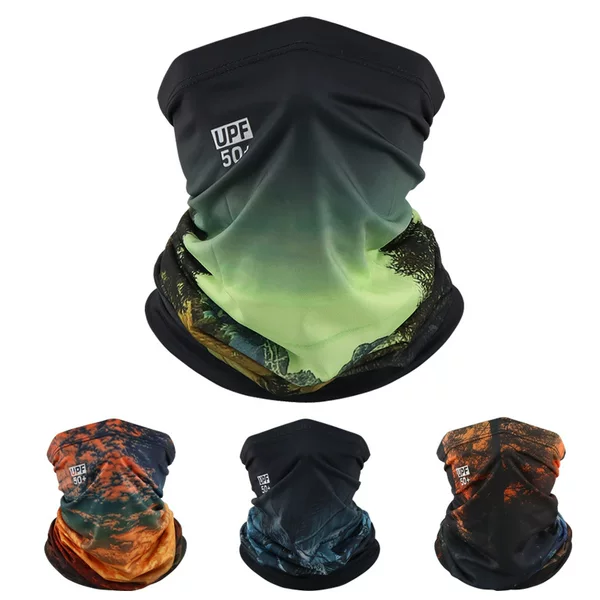 Sunscreen Mask Riding Sunscreen Collar Men's and Women's Fishing Ice Silk Magic Scarf Summer Scarf Thin Scarf