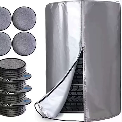 Cross-border car tire cover, waterproof Spare wheel cover