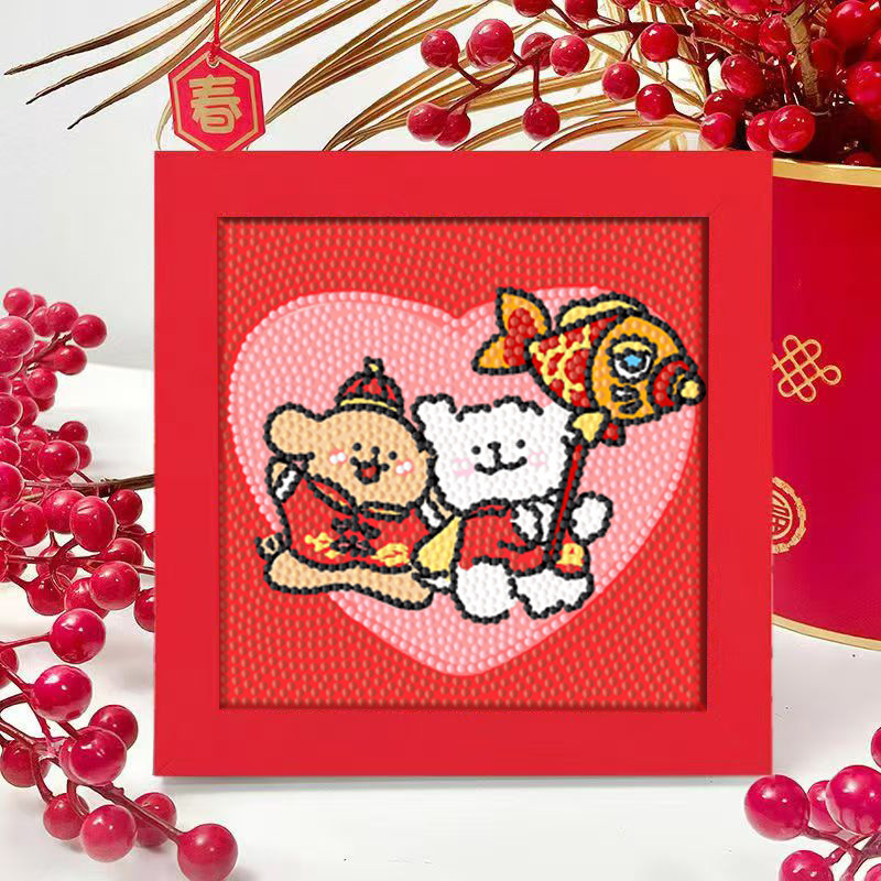 FF092 (빨간색 액자 + 도구 키트 보내기)