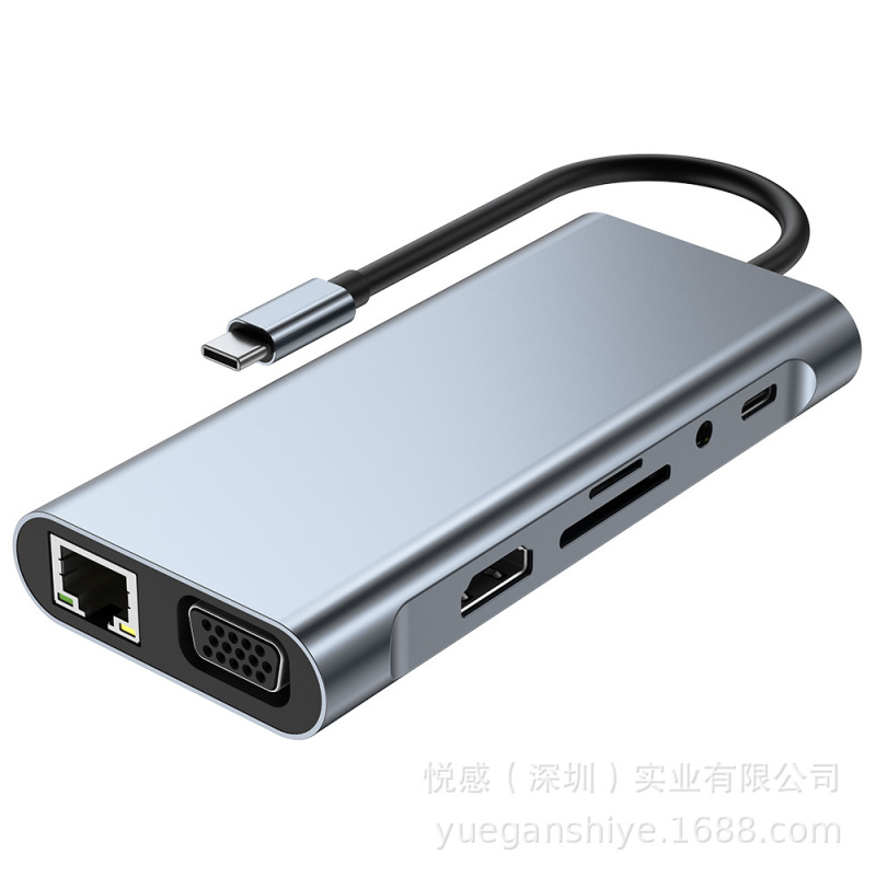 クロスボーダーtypec拡張ドックはファーウェイのノートパソコンのmacbookproパソコンの変換器の拡張に適しています。|undefined