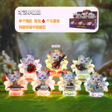 创意古风才艺小狐仙盲盒国潮文创礼物桌面摆件客厅玄关装饰品批发