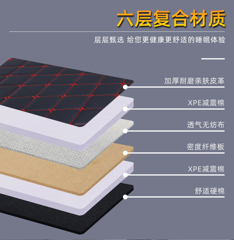 Car Rear Seat Modification Foldable Travel Bed for Car, a Sleeping Essential for Cars, Suitable for All Seasons, No Need for Inflating