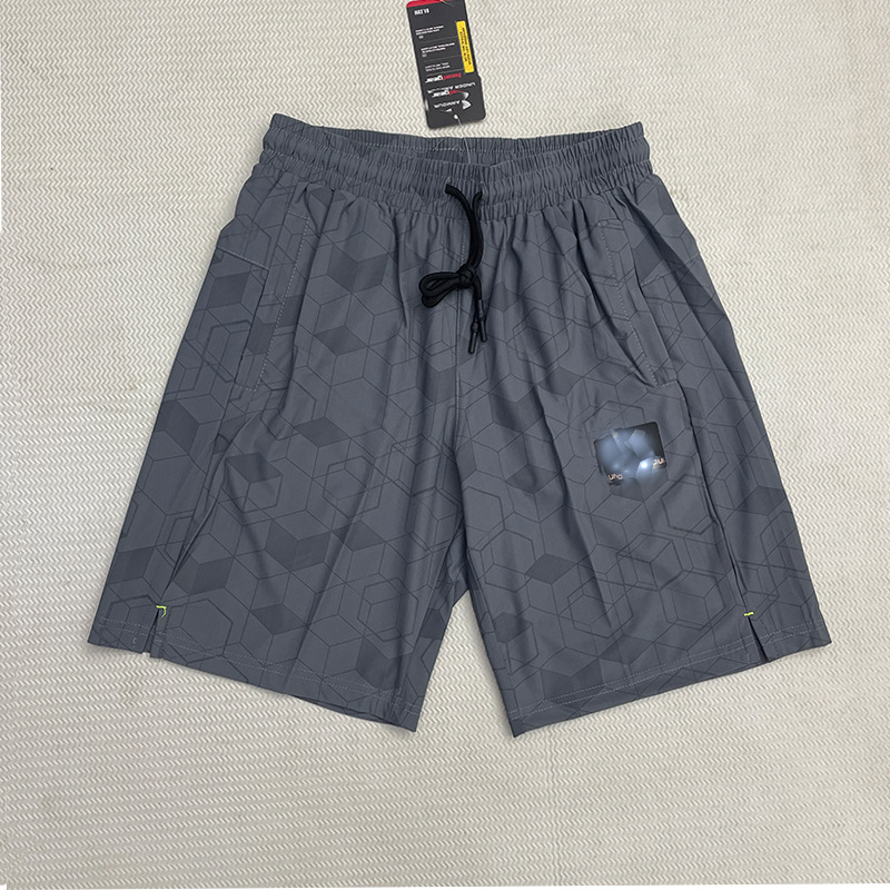 Fábrica de hombres para correr pantalones cortos de hielo rápido secado maratón de verano delgado entrenamiento de acondicionamiento físico pantalones casa al por mayor