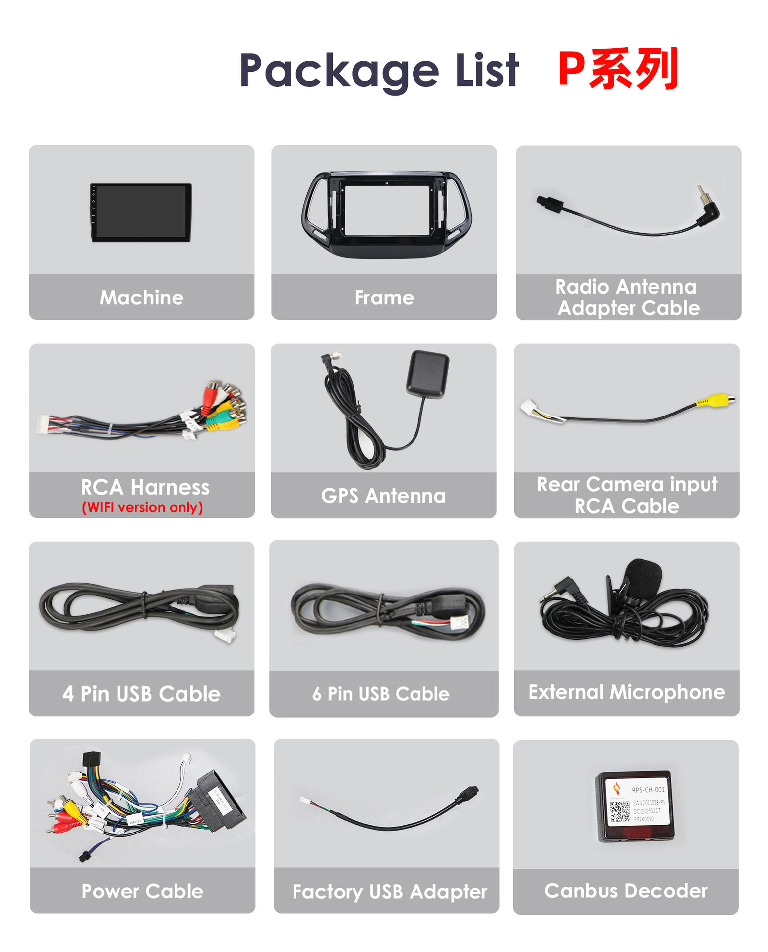 Suitable for Jeep Compass 17-20 Navigation System, In-Car Smart Android Large-Screen Reversing Image Gps All-In-One Device