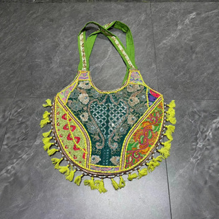 Nepalese Hand-Embroidered Bag Xishuangbanna Travel Clothing Thai Southeast Asian Style