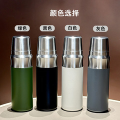 316不锈钢保温杯茶水分离商务礼品杯泡茶杯子全钢保温杯定 制logo