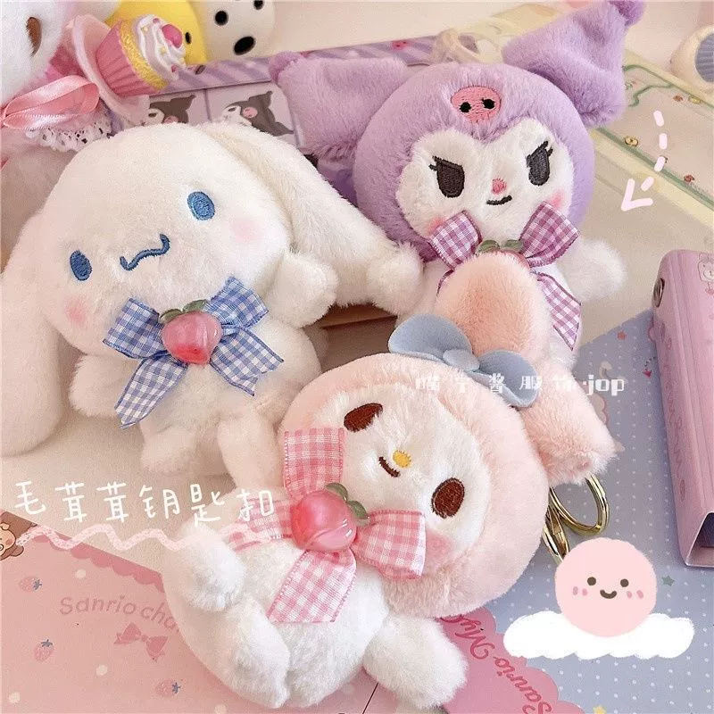 Плюшевый брелок Sanrio, кукла, кулон для учащихся
