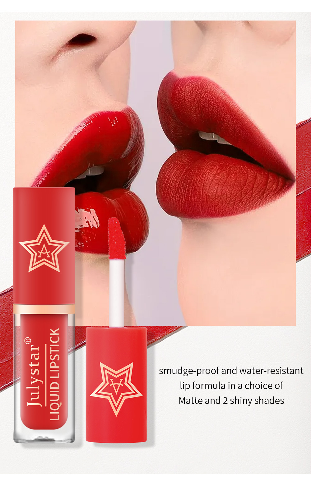Cross-border makeup lip and cheek dual-use matte lip gloss set, natural, long-lasting, non-fading, non-stick to cups, matte lipstick wholesale undefined