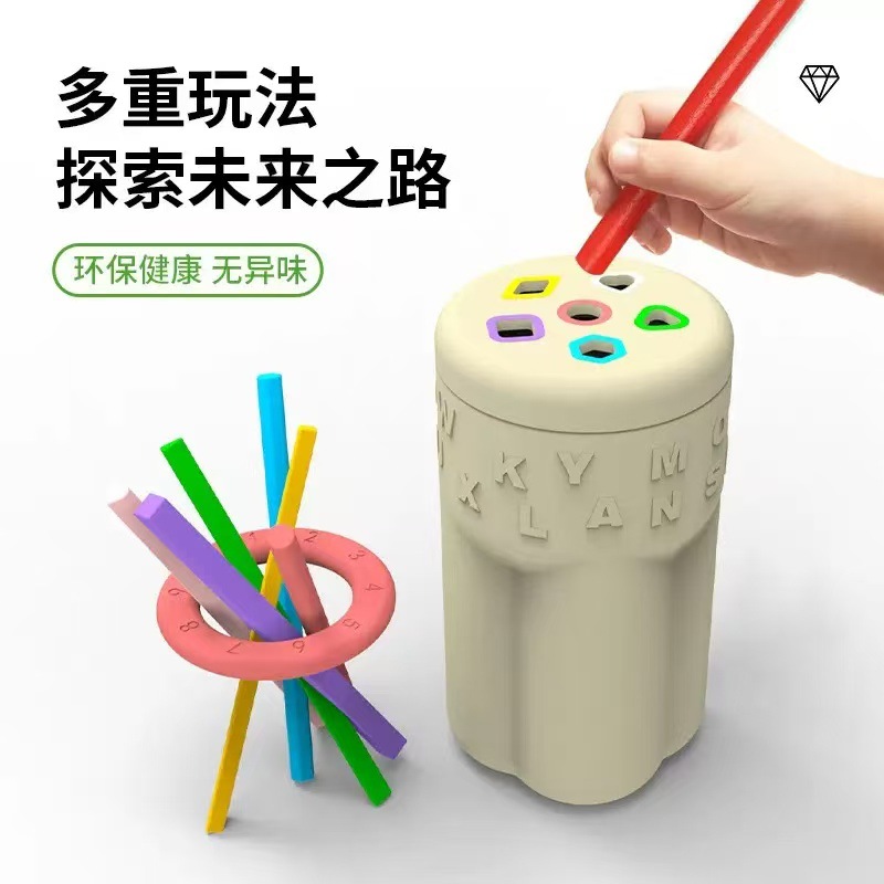 Tablero Sensorial de Viaje Montessori de Silicona de Grado Alimenticio para Niños