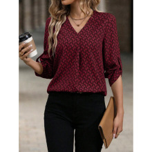 P 70173 Digital Print Long Sleeve Shirt ����ӡ���ŷ������