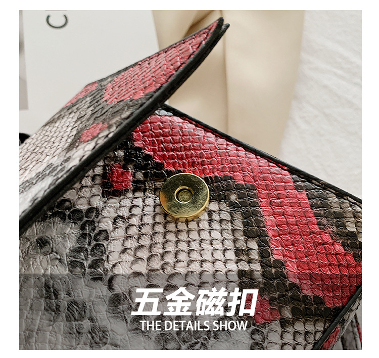 Korean Simple Contrast Color Single Shoulder Messenger Bag display picture 26