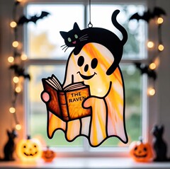 跨境热销Window Hanging Decor for Halloween 万圣节橱窗装饰