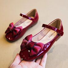 女童黑色皮鞋2025小女孩洋气公主鞋秋款软底宝宝时尚春秋儿童单鞋
