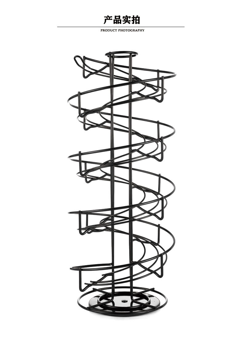 黑色螺旋胶囊架30粒YC001详情页_06