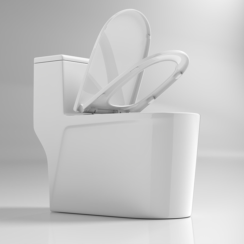 Inodoro inodoro fábrica al por mayor Guangdong sanitarios baño nuevo de una sola pieza Super sifón de ahorro de agua mudo hogar