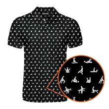 B 85181 Men's Zipper Polo Shirt ��朷��IPolo�� �W���羳
