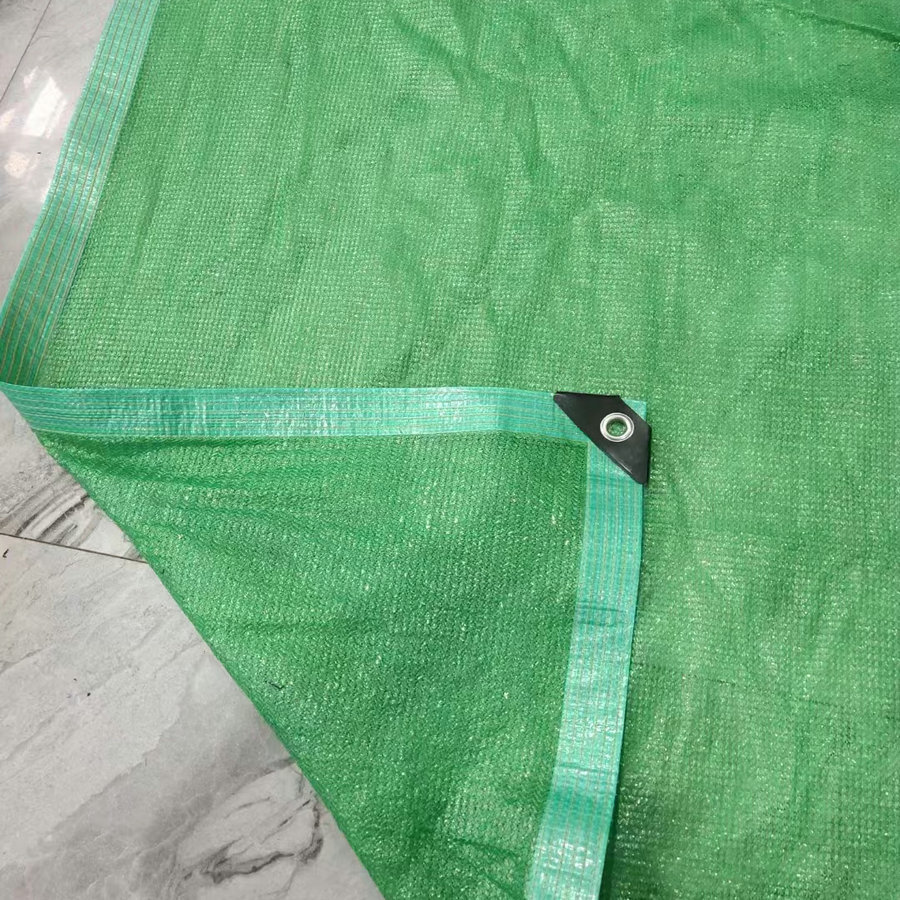 防晒网 广州黑色绿色聚乙烯pe遮阳网 顶楼工地加密遮光网厂价批发