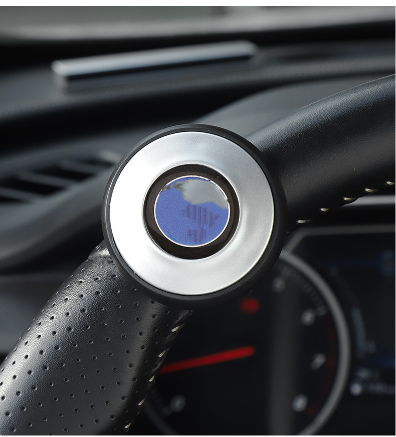 Car Steering Wheel Power Ball, Universal Driving Steering Aid, Multifunctional Steering Assist Device, Effort-Saving Ball