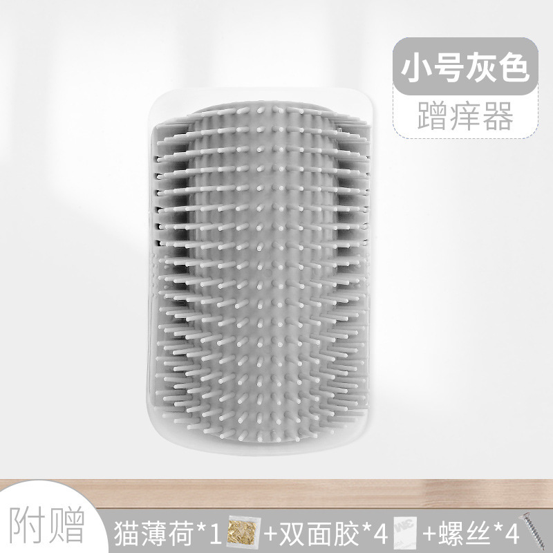 猫のくすぐり器の壁の角は自分で毛の神器の猫の顔をこすります。|undefined