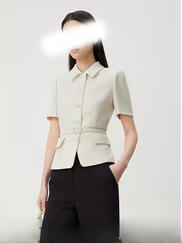 Summer suit, with short sleeve