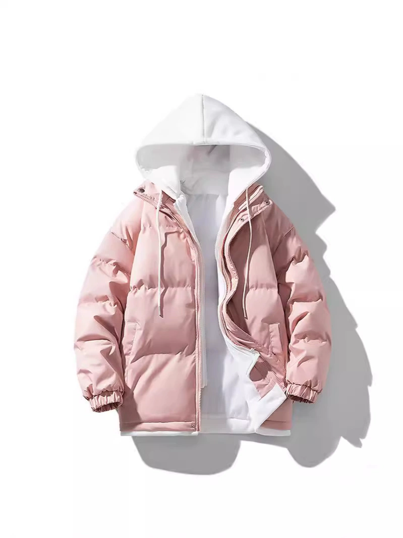 Winter trend set with hood, down jacket, (Cross-border trading), increased thickness, oversize