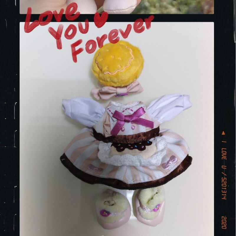 スポットホワイトチョコレートケーキ15cmペンダントベビー服Keqianペンダント服交換用小さな服|undefined