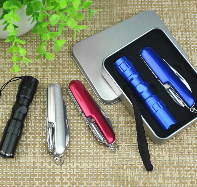 Universal flashlight, tools set, (Physicals), Birthday gift, with your logo imprint