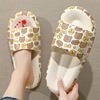 slipper summer indoor Home Furnishing lovely printing The thickness of the bottom non-slip Shower Room Exorcism slipper lady wholesale