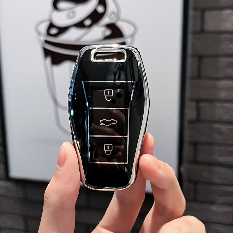 Sihao A-스마트 3 키 [싱글 쉘 블랙]]