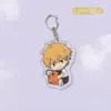 Chain sawman chain saw human keychain 3-12