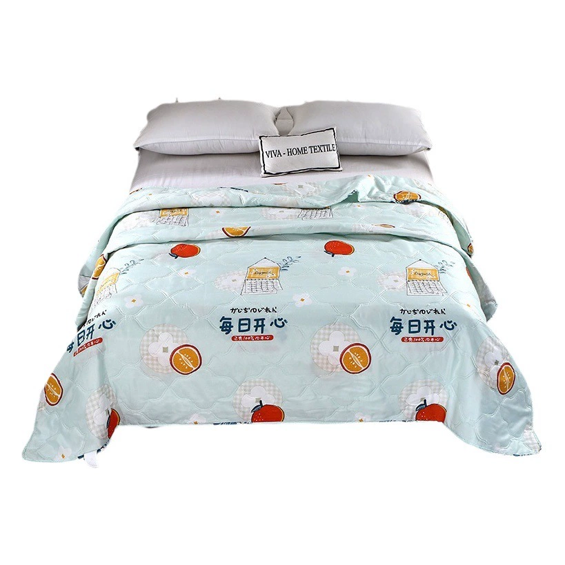 Летнее охлаждающее одеяло в подарок, летнее одеяло в подарочной коробке, одеяло для кондиционера, подарочное одеяло для акции по открытию, тонкое одеяло для экспорта (односпальное/двуспальное).