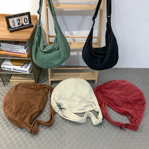 Large Capacity Crossbody Bag for Women 2025 New Fashion Large Capacity Dumpling Bag Canvas Bag for Men Students School Single Shoulder Bag