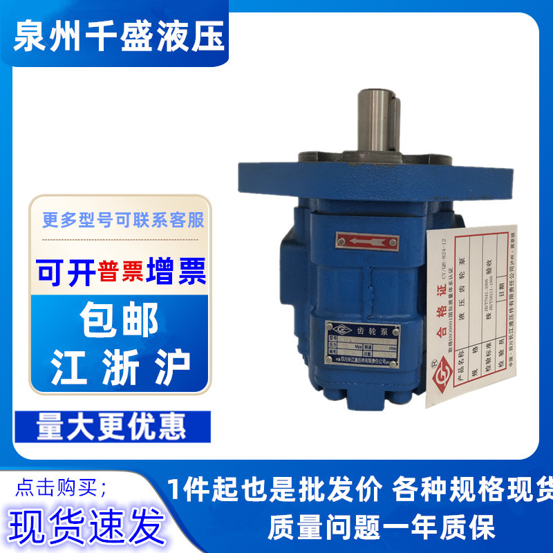 四川长江齿轮泵 CBY2050-165R CBY2050-301L CBY2050-342R