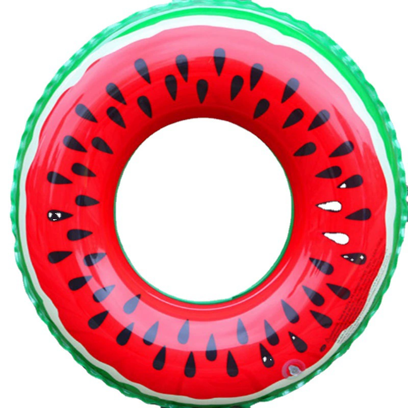 Inflatable fruit swimming ring PVC for adults, factory direct supply, increased thickness