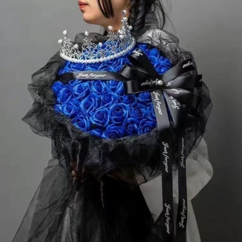 バラの花束、バレンタインデー、大晦日、ガールフレンドの誕生日、ロマンチックな石鹸、プリザーブドフラワー|undefined