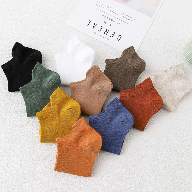 色纺棉素色提耳女船 (11)