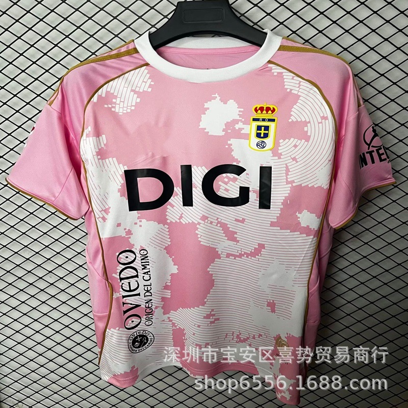 25-26西乙皇家奥维耶多冷门球衣卡马拉萨 巴斯通米连Oviedo主客场