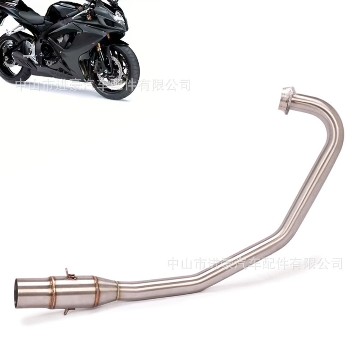 Suitable for Motorcycle Modification: Feiying 250 Feiying R25 Front Section/Stainless Steel Exhaust Pipe Front Section, Factory Direct Sales