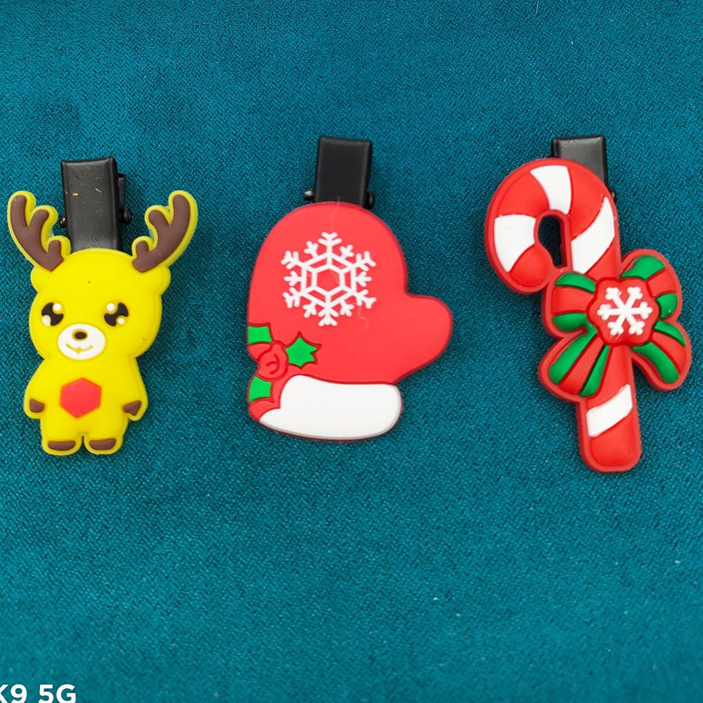 Christmas Ornaments Santa Claus Tree Elk Children's Hairpin Wholesale Nihaojewelry display picture 7